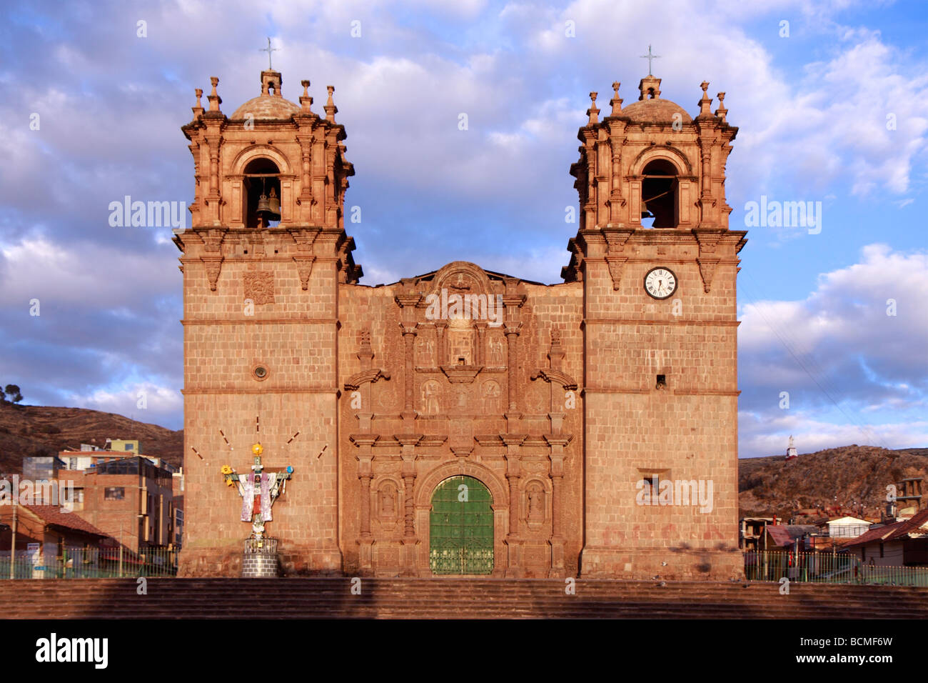 Kathedrale in Puno, Peru Stockfoto