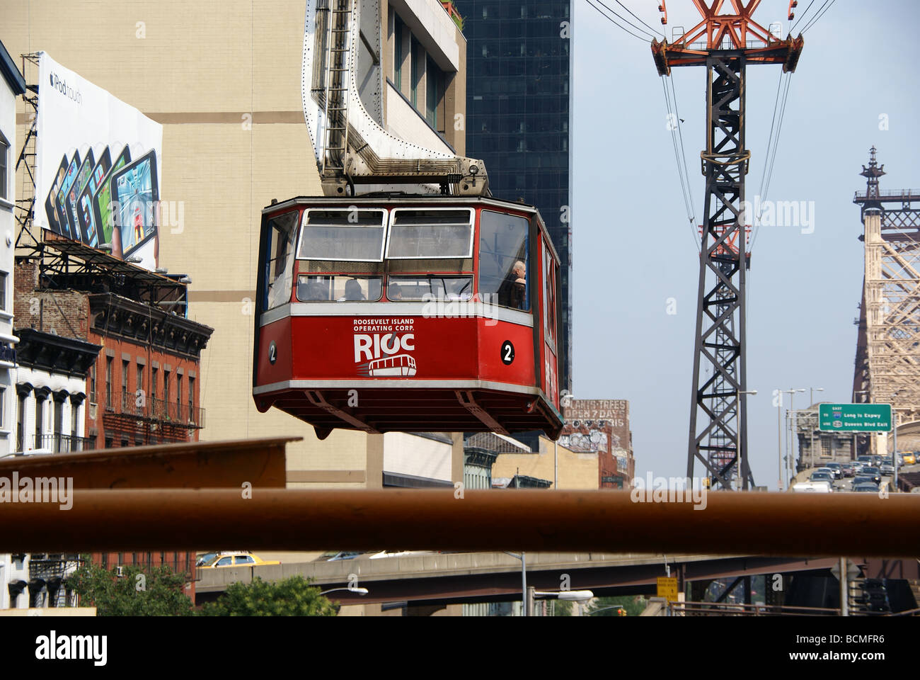 Roosevelt Island Tramway, New York NY Stockfoto