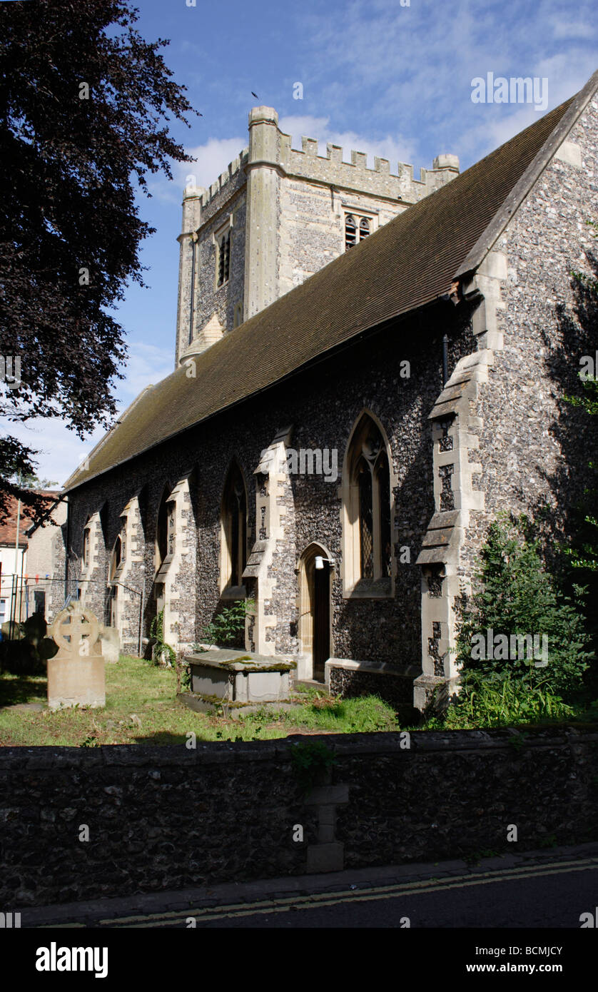 Kirche St. Mary Le More Wallingford Stockfoto