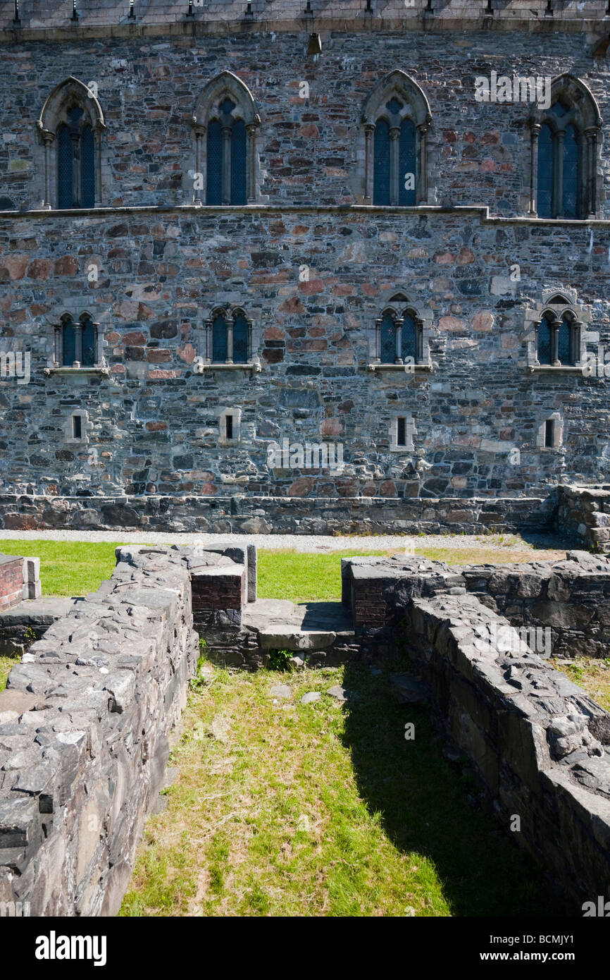 Haakon s Hall in Bergen Norwegen Stockfoto