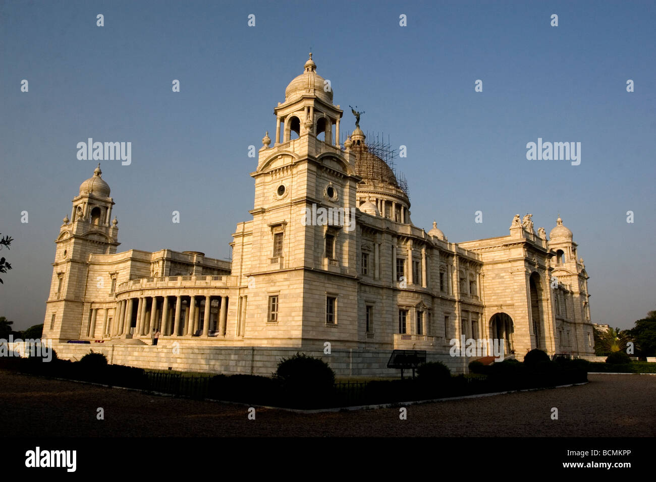 Victoria Memorial Hall in Kalkutta Stockfoto