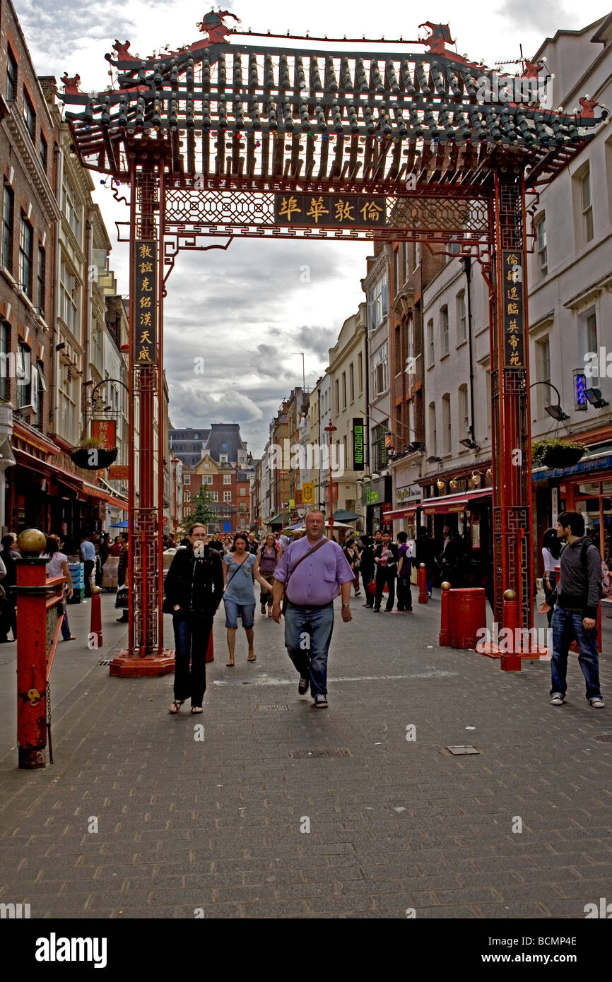 Chinatown-Bogen Stockfoto