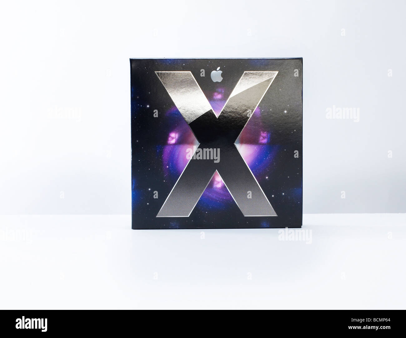 Apple Mac os X 10 Software-box Stockfoto