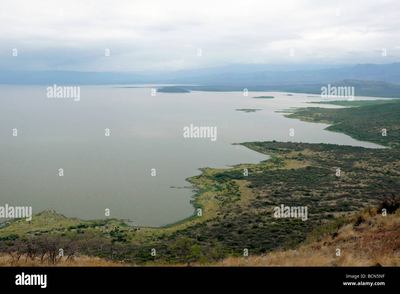 Äthiopien Chamo See Stockfoto