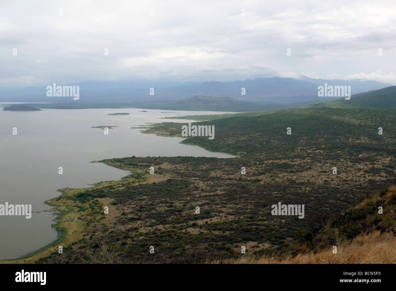 Äthiopien Chamo See Stockfoto