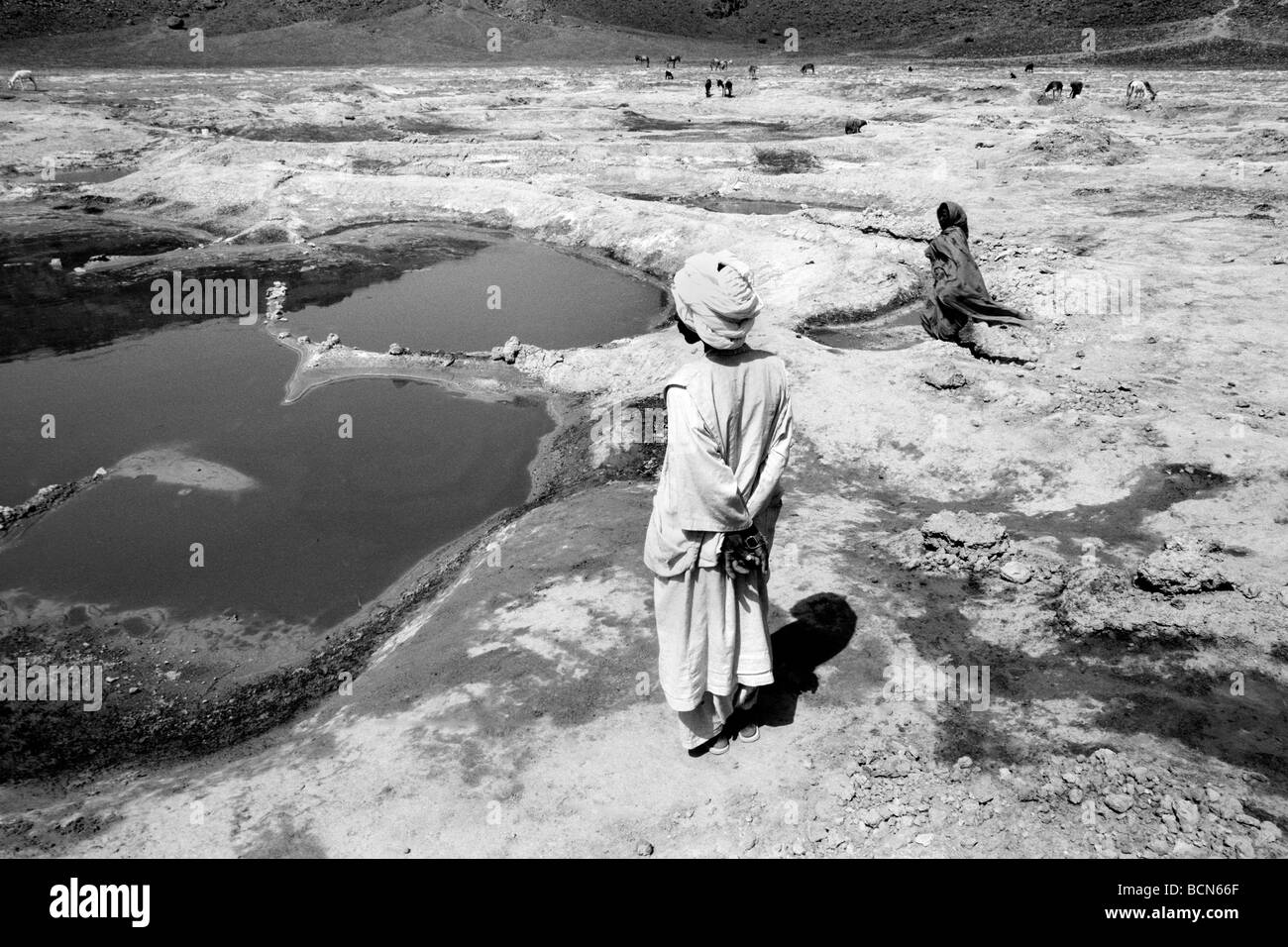 Nubia Sudan Bayuda Wüste Atrum Krater Stockfoto