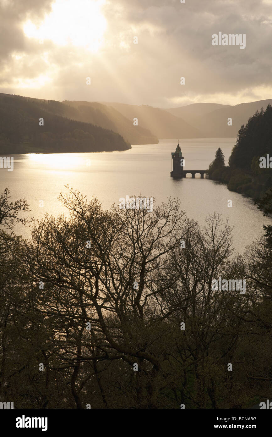 Lake Vyrnwy Powys, Wales Cymru UK Großbritannien GB Großbritannien britische Inseln Stockfoto