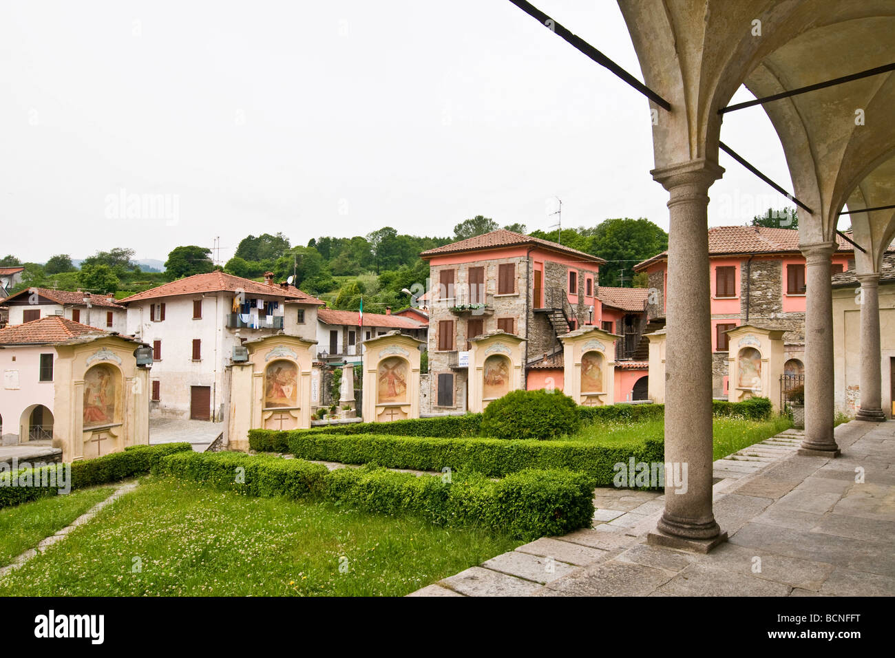 Carpugnino Verbania Italien Stockfoto