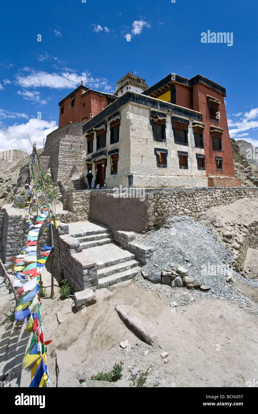 Namgyal Tsemos Gompa. Leh. Ladakh. Indien Stockfoto