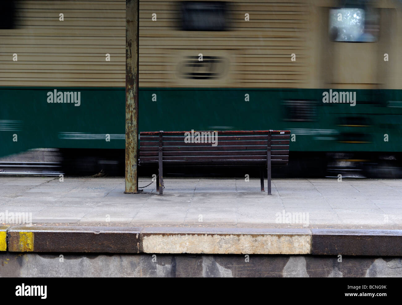 Tschechische Bahn Tschechien Stockfoto