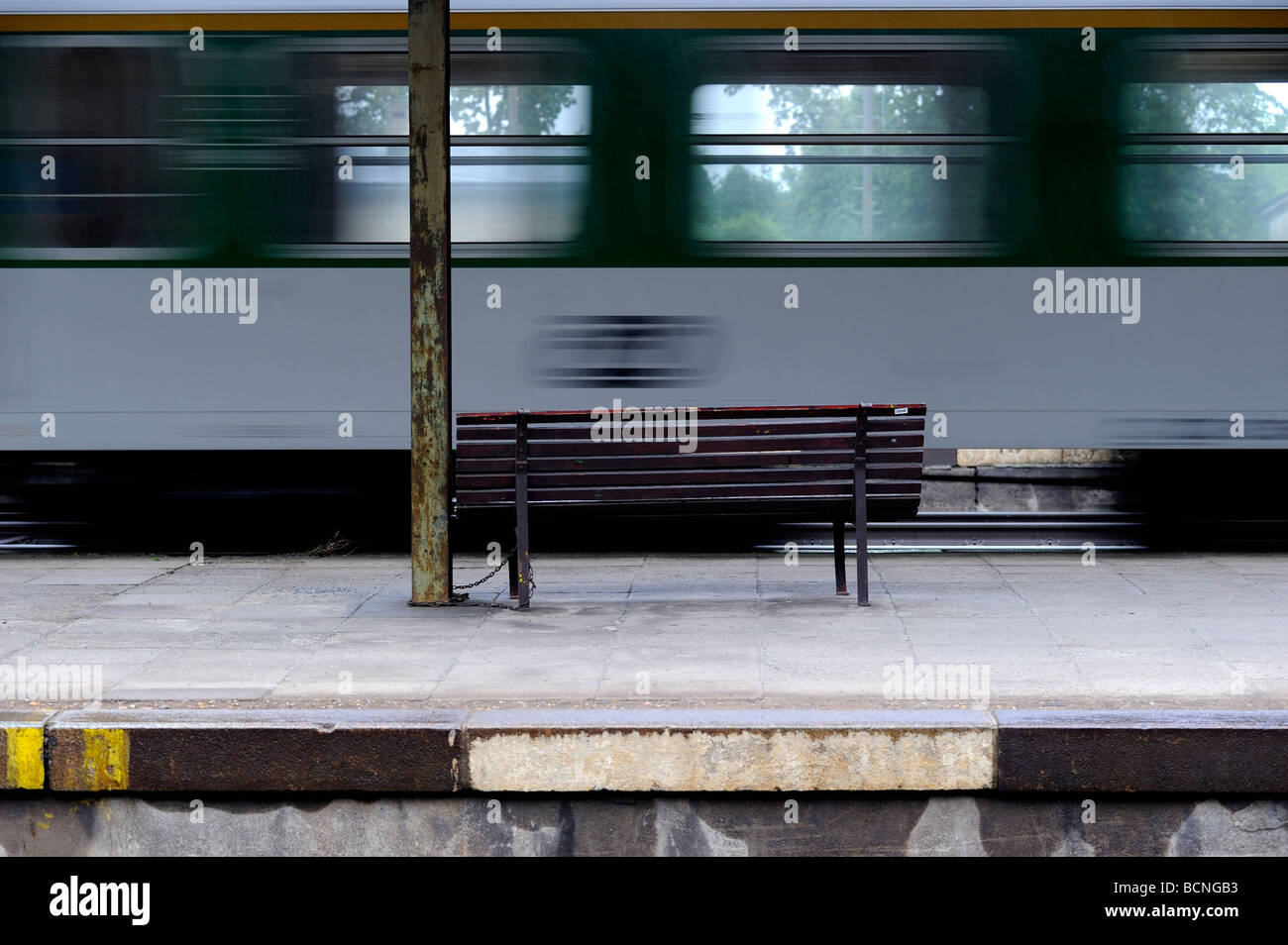 Tschechische Bahn Tschechien Stockfoto