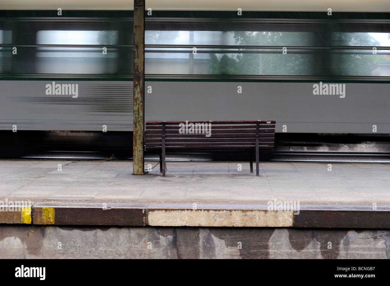 Tschechische Bahn Tschechien Stockfoto