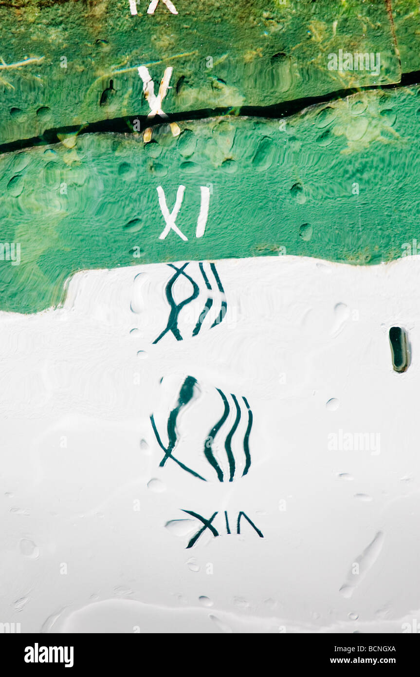 Römisch, spiegelt sich im Wasser Stockfoto