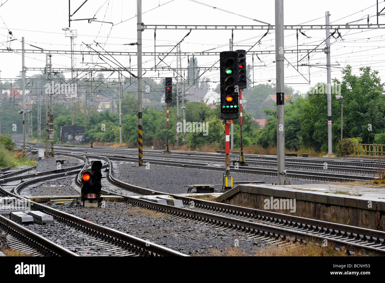 Tschechische Bahn Tschechien Stockfoto