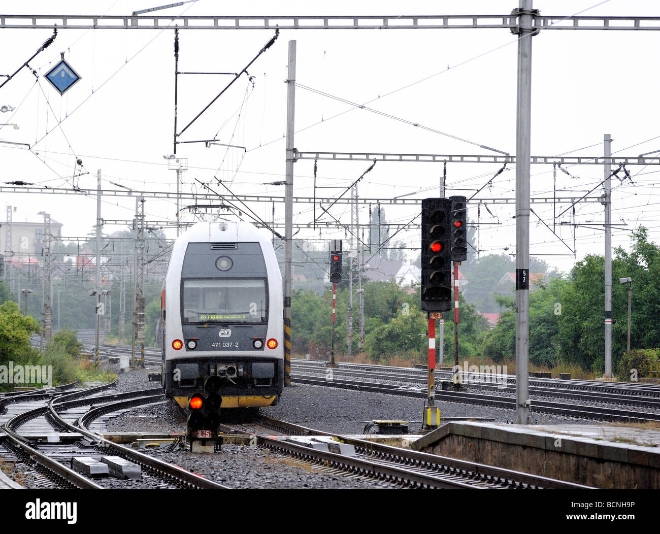 Tschechische Bahn Tschechien Stockfoto