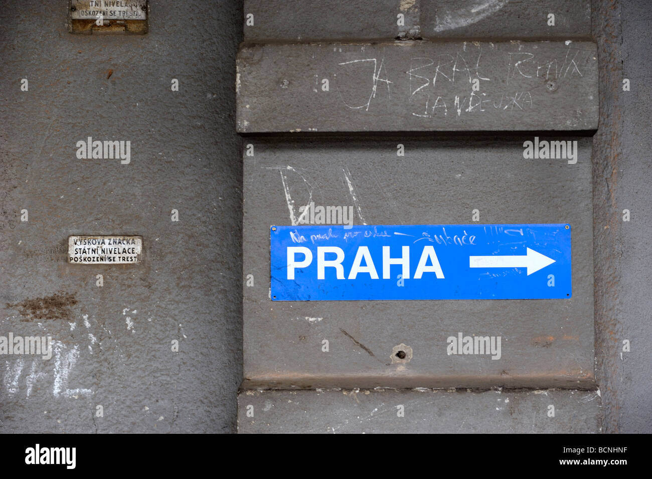 Tschechische Bahn Tschechien Stockfoto