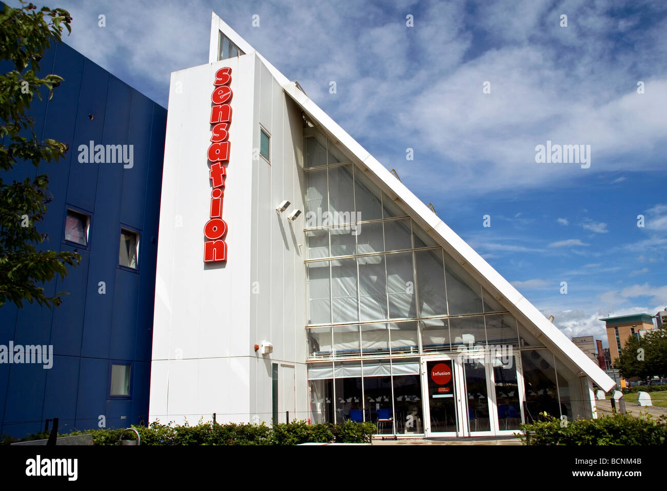 Sensation Robotic und Biotech das Messezentrum in Dundee, Großbritannien Stockfoto