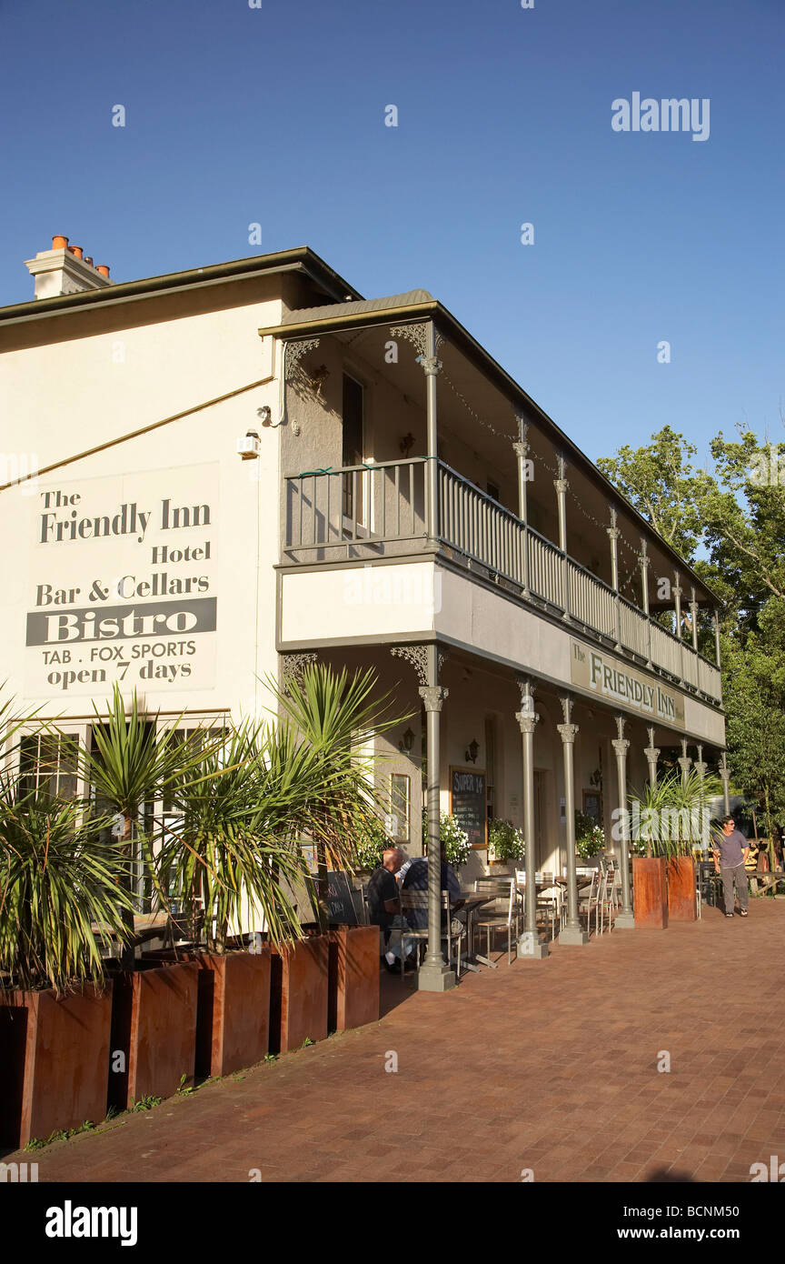 Das freundliche Gasthaus Kangaroo Valley Southern Highlands New South Wales Australien Stockfoto
