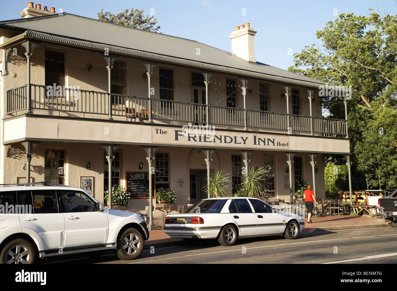 Das freundliche Gasthaus Kangaroo Valley Southern Highlands New South Wales Australien Stockfoto