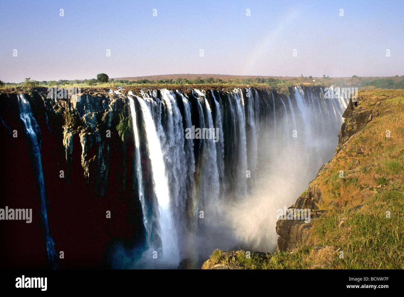 Zimbabwe Viktoriafälle Stockfoto