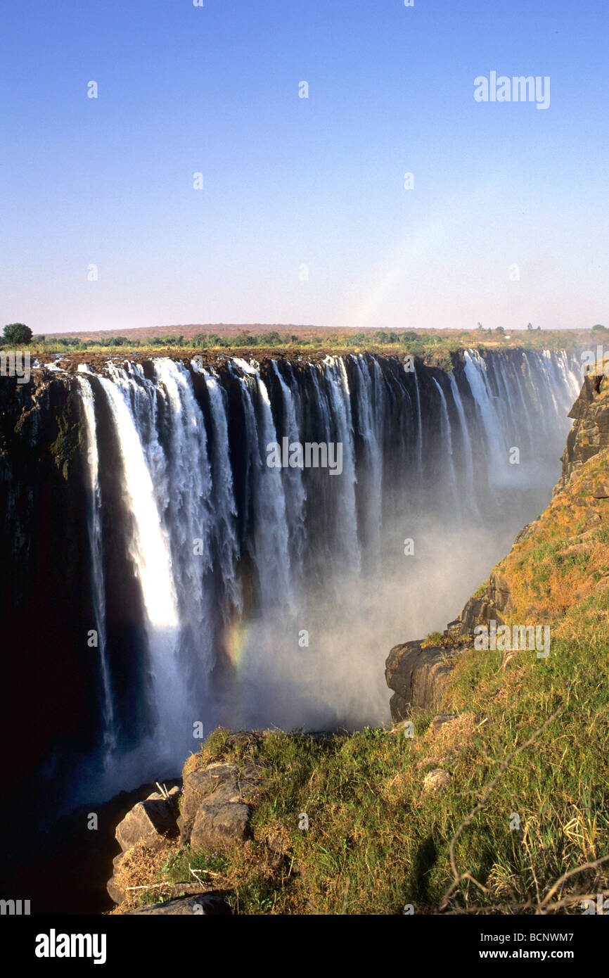 Zimbabwe Viktoriafälle Stockfoto