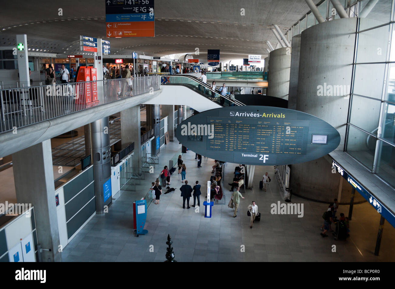 Pariser Flughafen Charles De Gaulle www.alamy.de