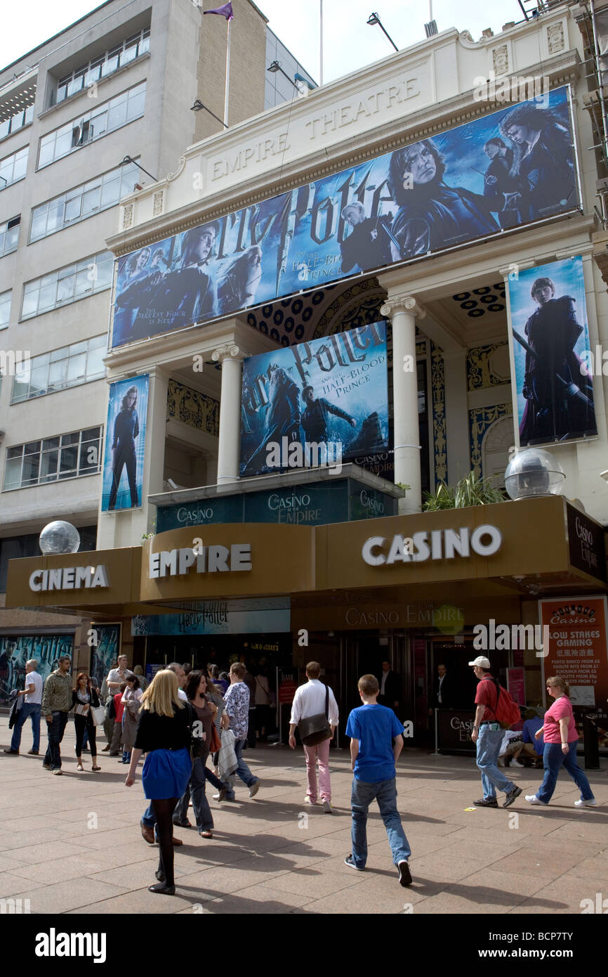 Empire-Kino am Leicester Square Stockfoto