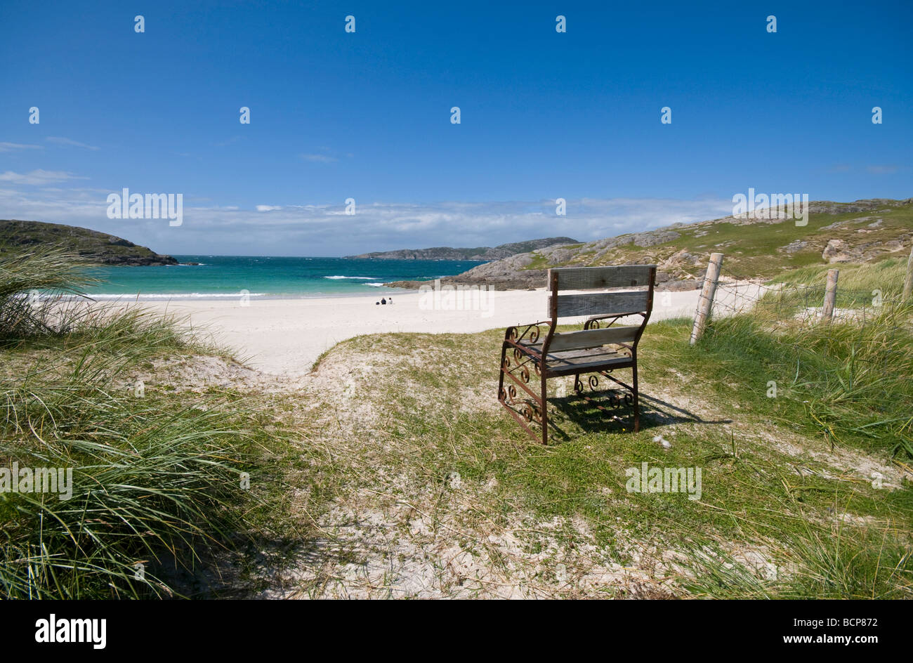 Achmelvich Beach, Assynt, Wester Ross, Schottland Stockfoto