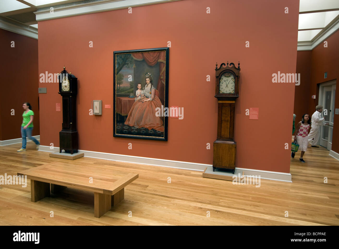 Kunstgalerie in der Huntington Library in Pasadena CA Stockfoto