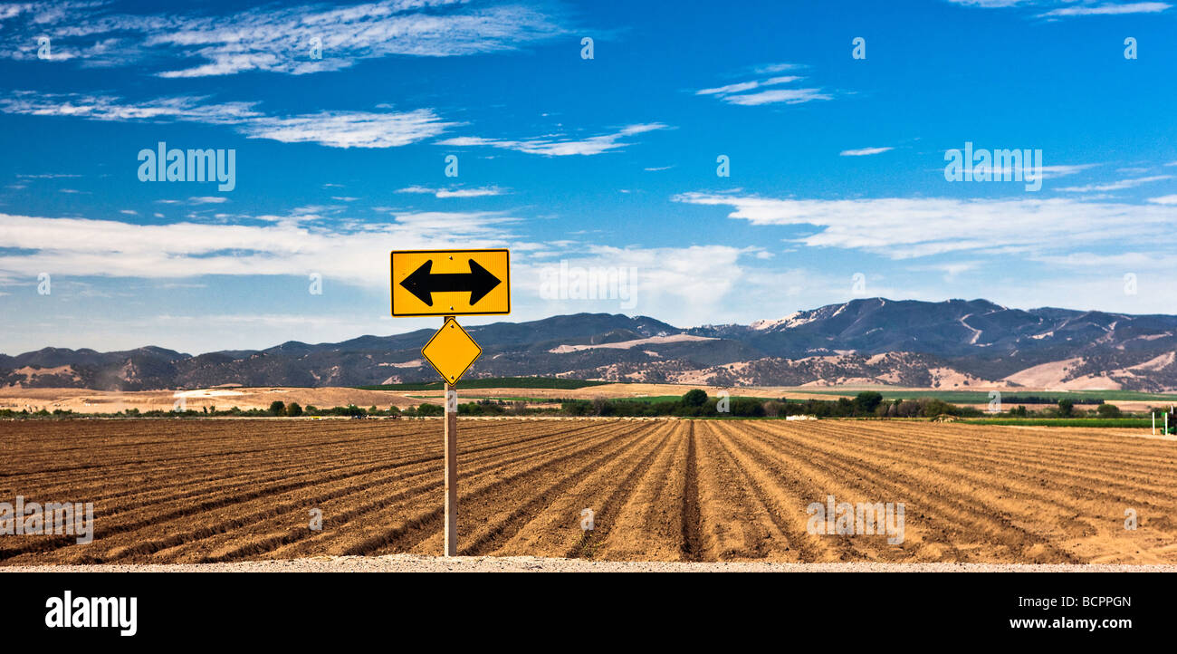 Die Landschaft entlang der Route 101 in King City Kalifornien USA Stockfoto