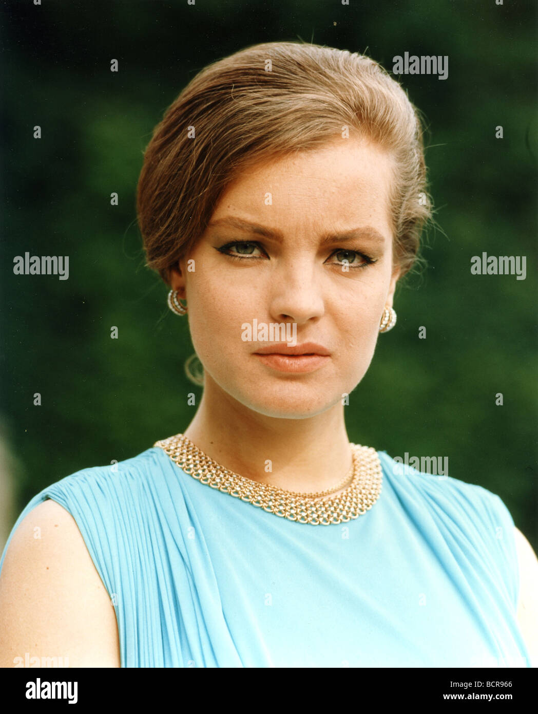 ROMY SCHNEIDER österreichischen geborene deutsche Schauspielerin in unbekannten Spielfilm aus dem Jahr 1975 Stockfoto