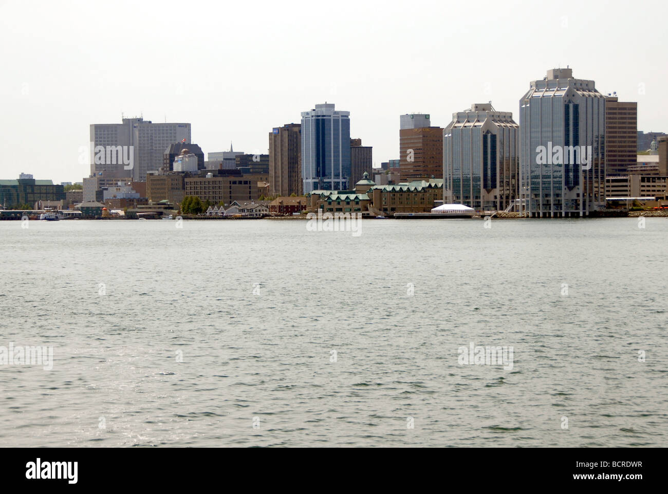 Waterfront Halifax in Nova Scotia Stockfoto