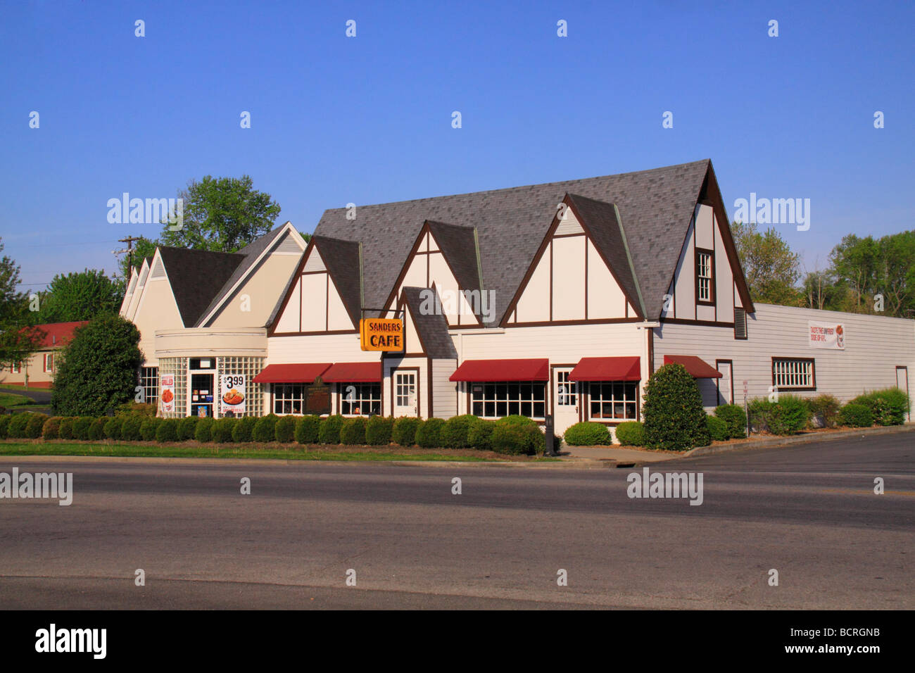 Sanders Cafe und Museum Geburtsort von Kentucky Fried Chicken Corbin Kentucky Stockfoto