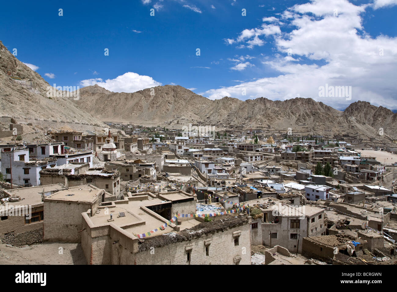 Leh. Ladakh. Indien Stockfoto