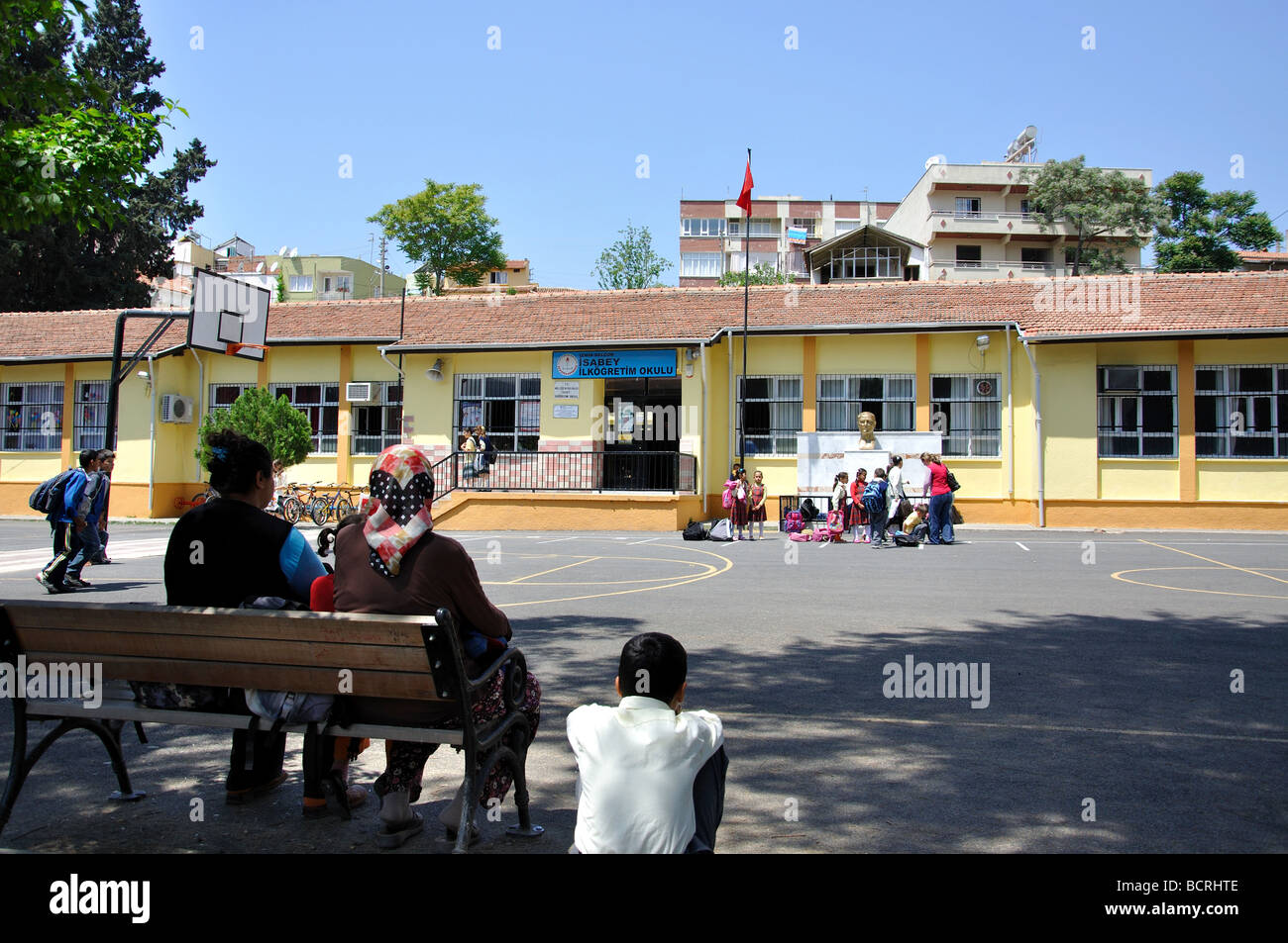 Grundschule Aydin, Provinz Aydin, Republik Türkiye Stockfoto