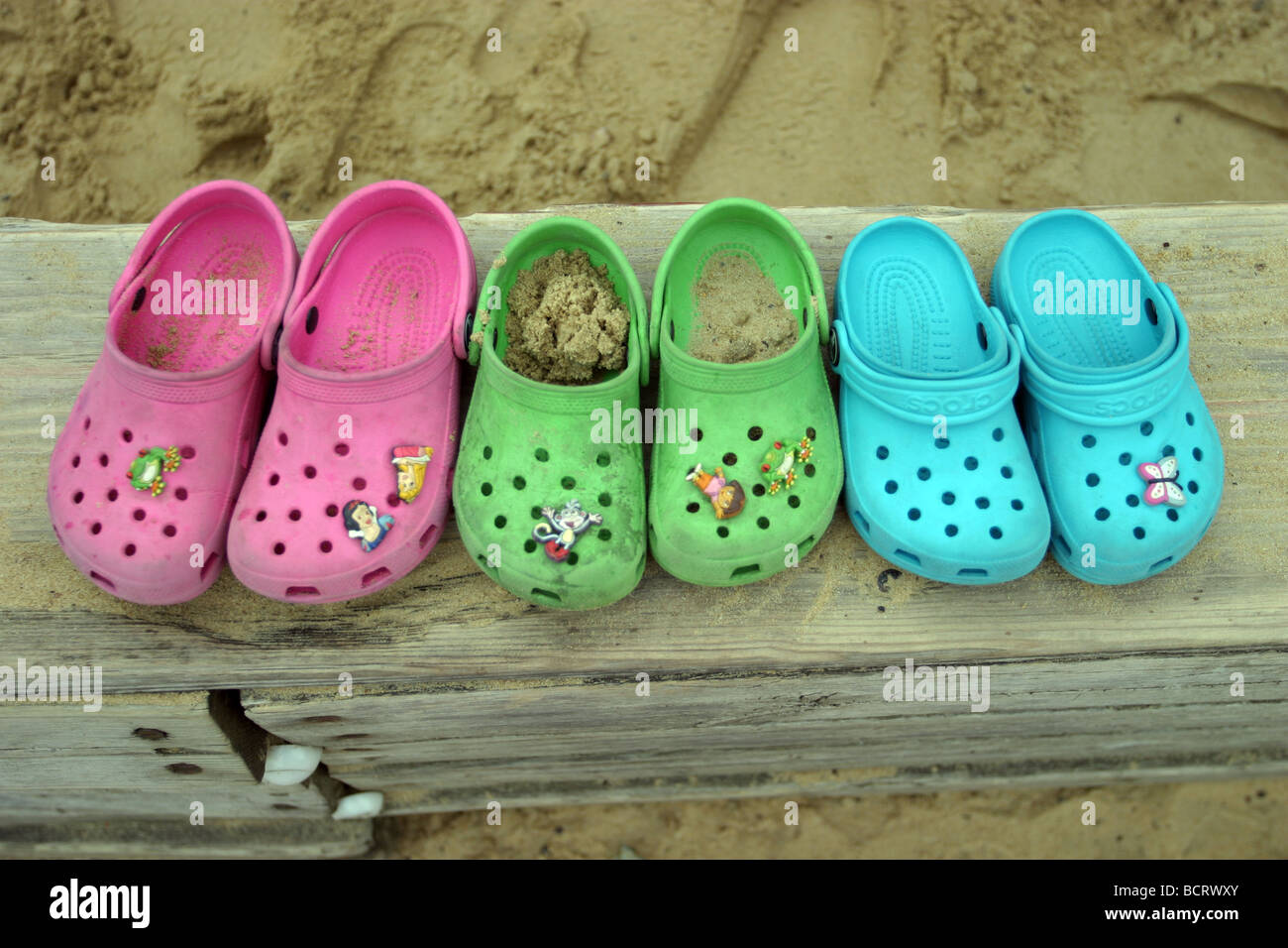 Crocs Stockfoto