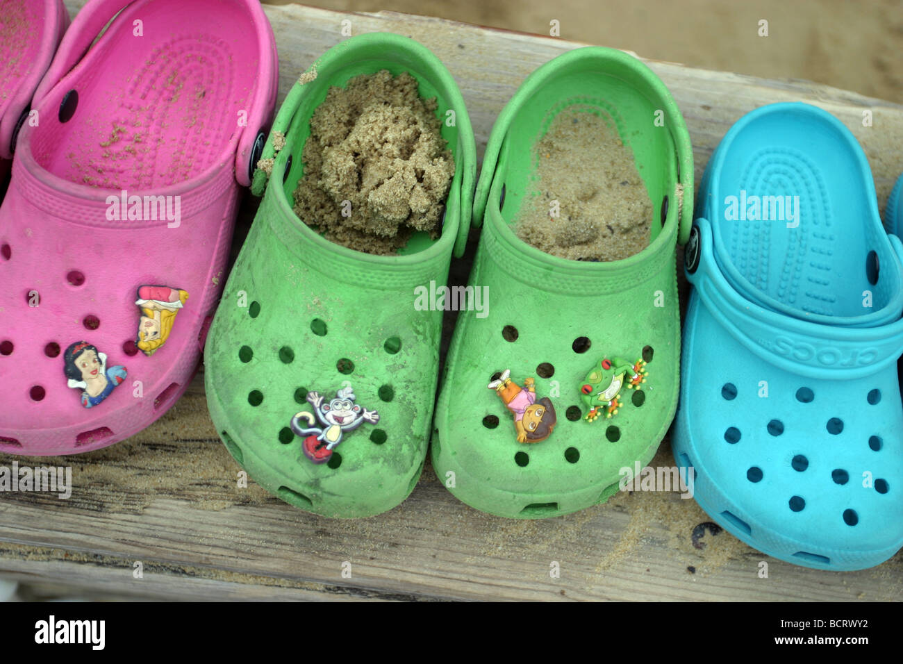 Crocs Stockfoto