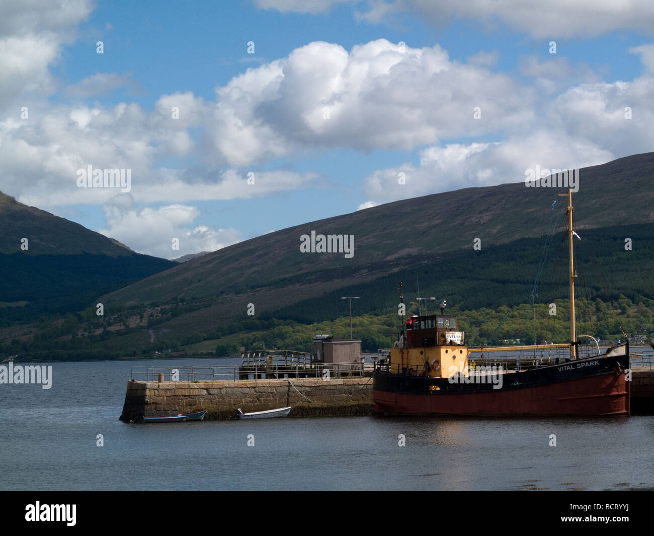 Inverary Schifffahrtsmuseum am Loch Fyne Argyll Scotland UK Stockfoto