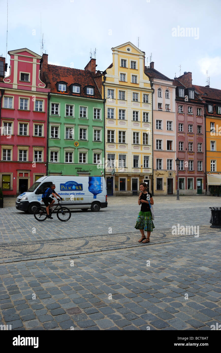 Die neue Krakau in Polen Wroclaw Stockfoto