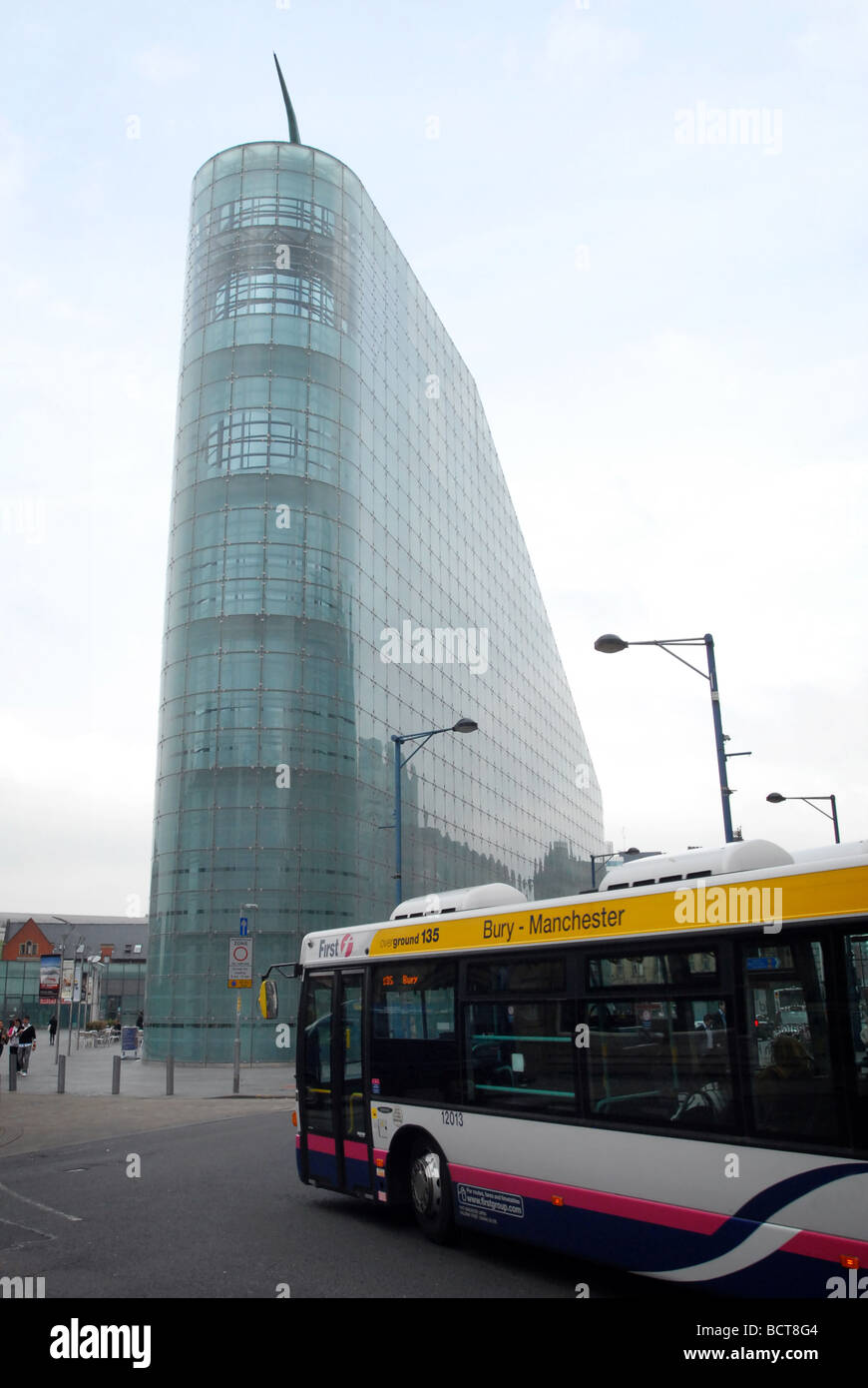 Urbis Manchester 135 Bus Stockfoto