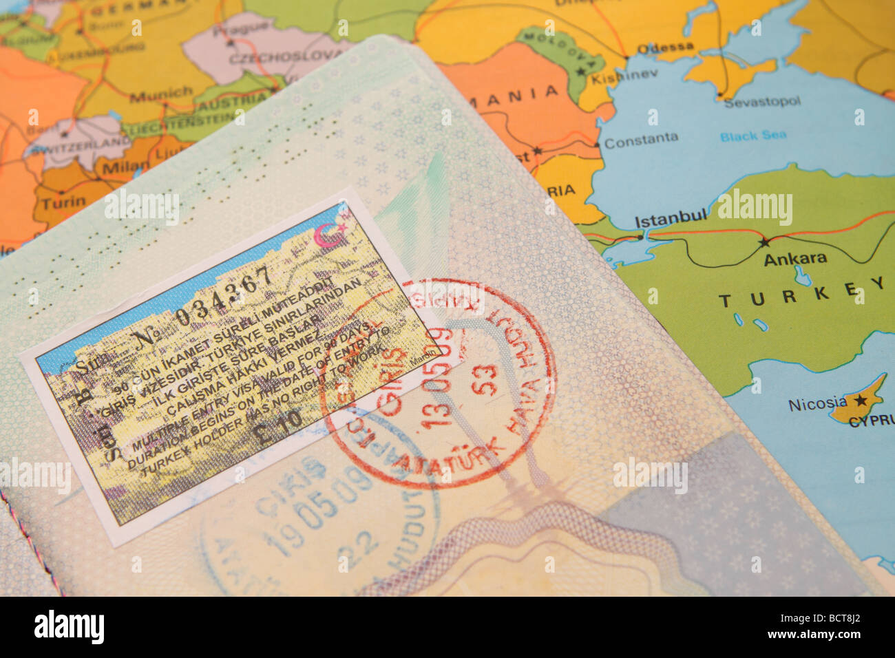 Brauche Ich Einen Reisepass Für Türkei www.alamy.de