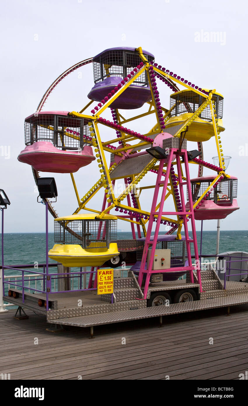 Childs Wonder Wheel Palace Pier Brighton Stockfoto