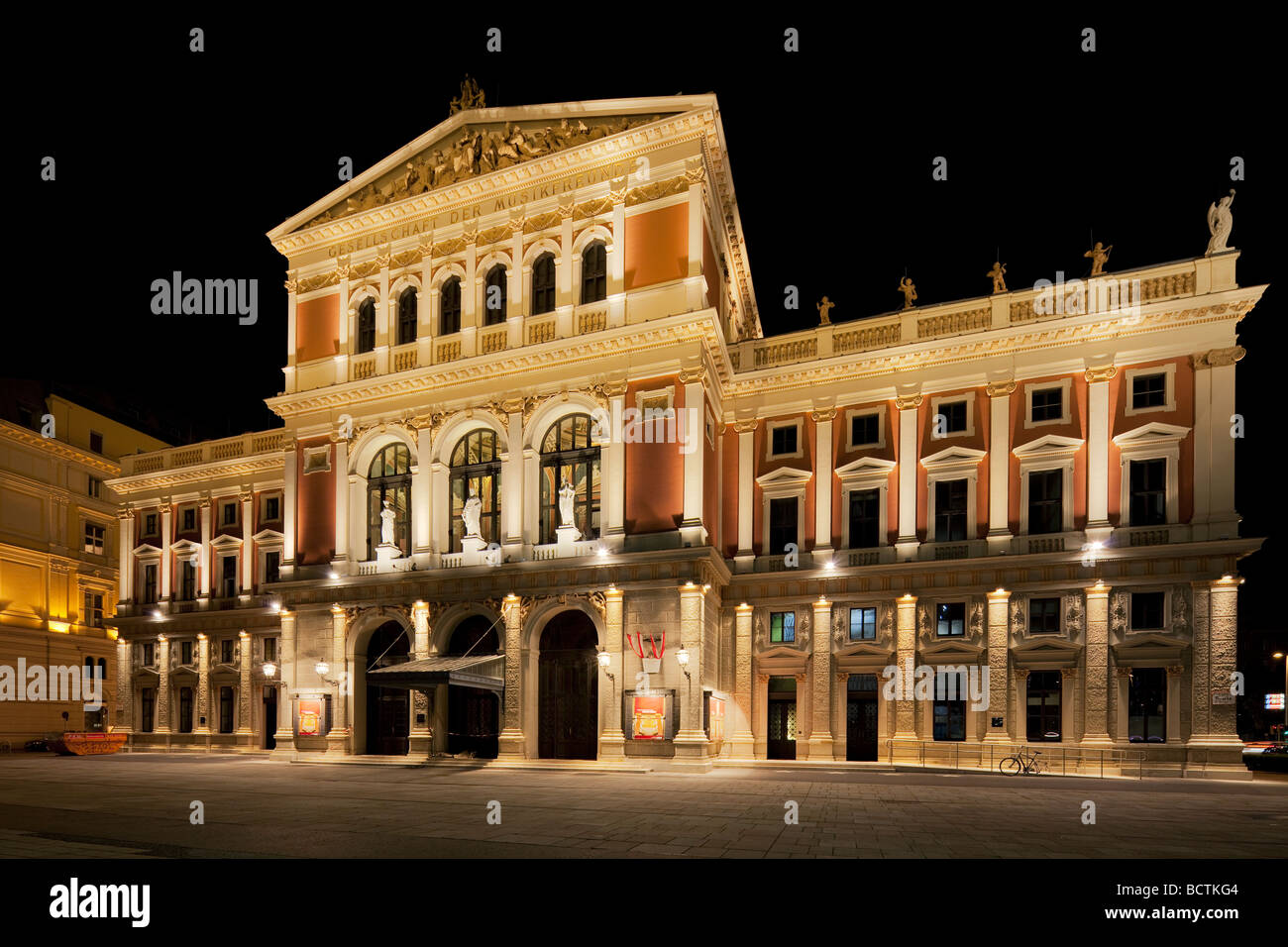 Wiener Musikverein, Konzerthaus, Wien, Österreich Stockfoto