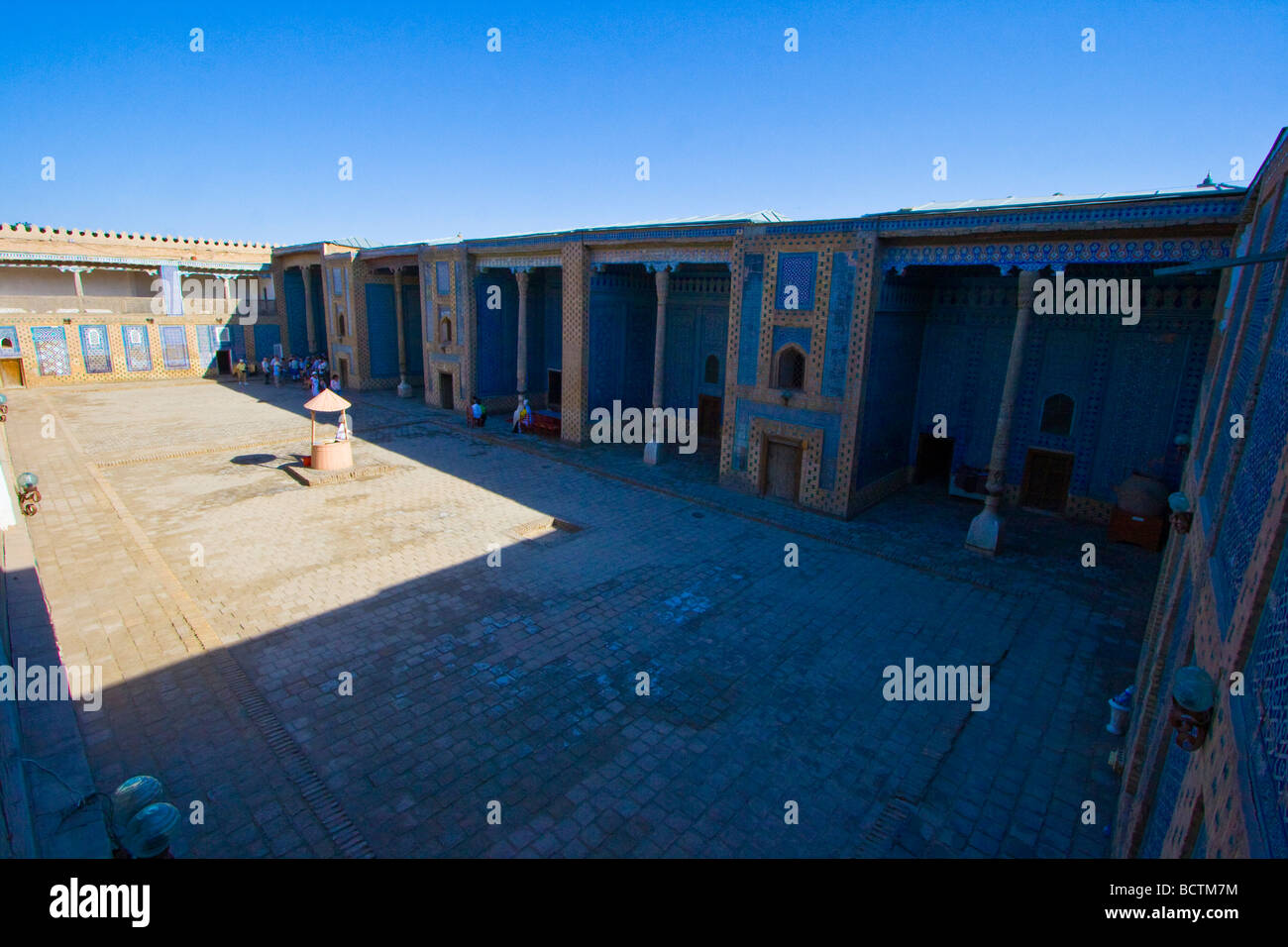 Toshhovli Palast in Chiwa Usbekistan Stockfoto