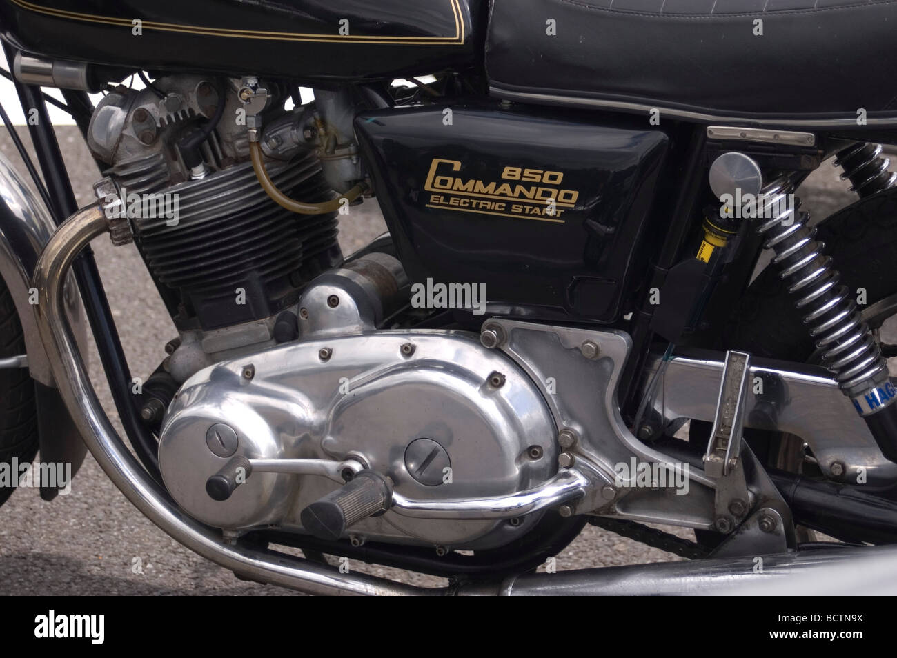 Norton-Motorrad Stockfoto