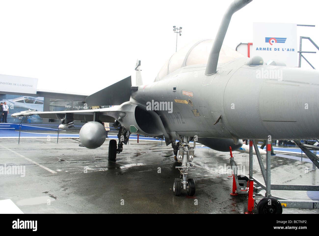 Die Dassault Rafale B ein französischen Zwilling engined Deltaflügel sehr agile Multi Rolle Jagdflugzeug entworfen und gebaut von Dassault Stockfoto