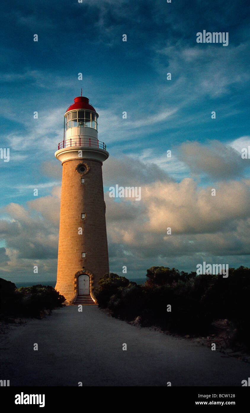 Licht Haus Kangaroo Island South Australia Stockfoto