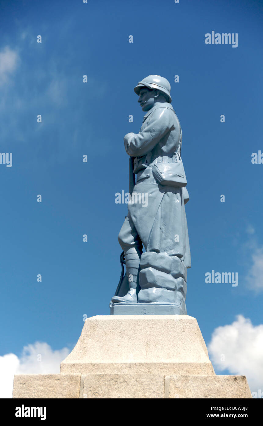 Denkmal des ersten Weltkrieges, Auvergne, Frankreich, Europa Stockfoto