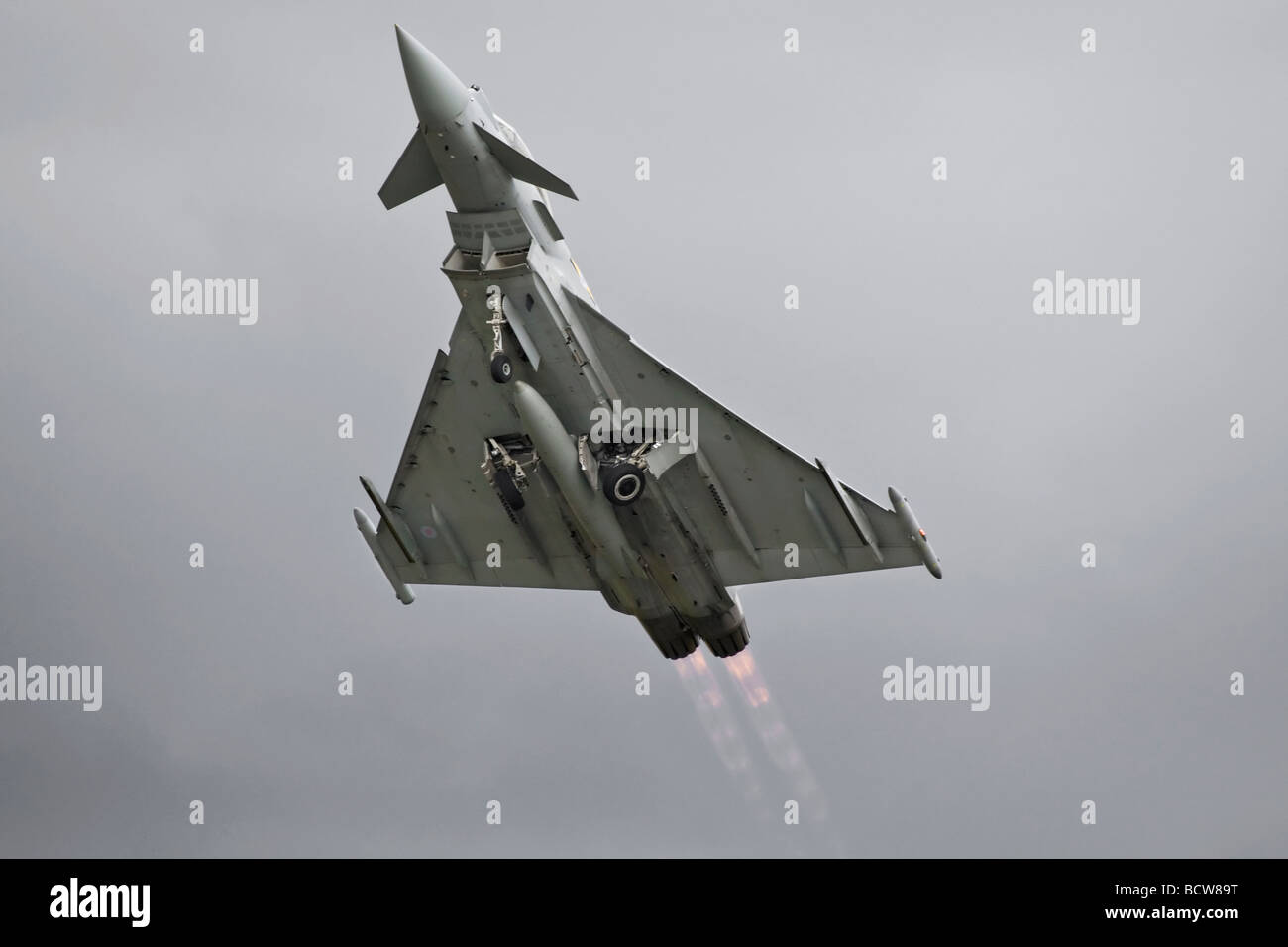 Ein RAF Bae Systeme Taifun Kämpfer Stockfoto