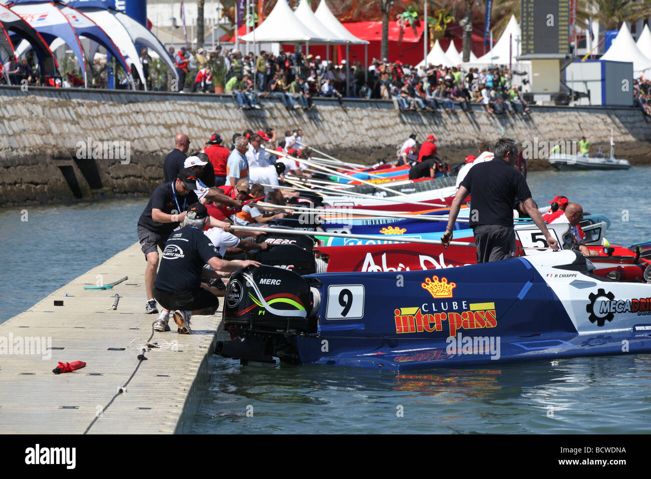 F1 Powerboat Grand Prix von Portugal Stockfoto